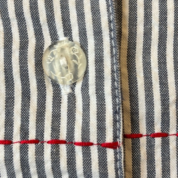 Koret Embroidered Flowers & Stars Two Piece Set Vintage Dead Stock NWT XL Petite - Picture 9 of 15